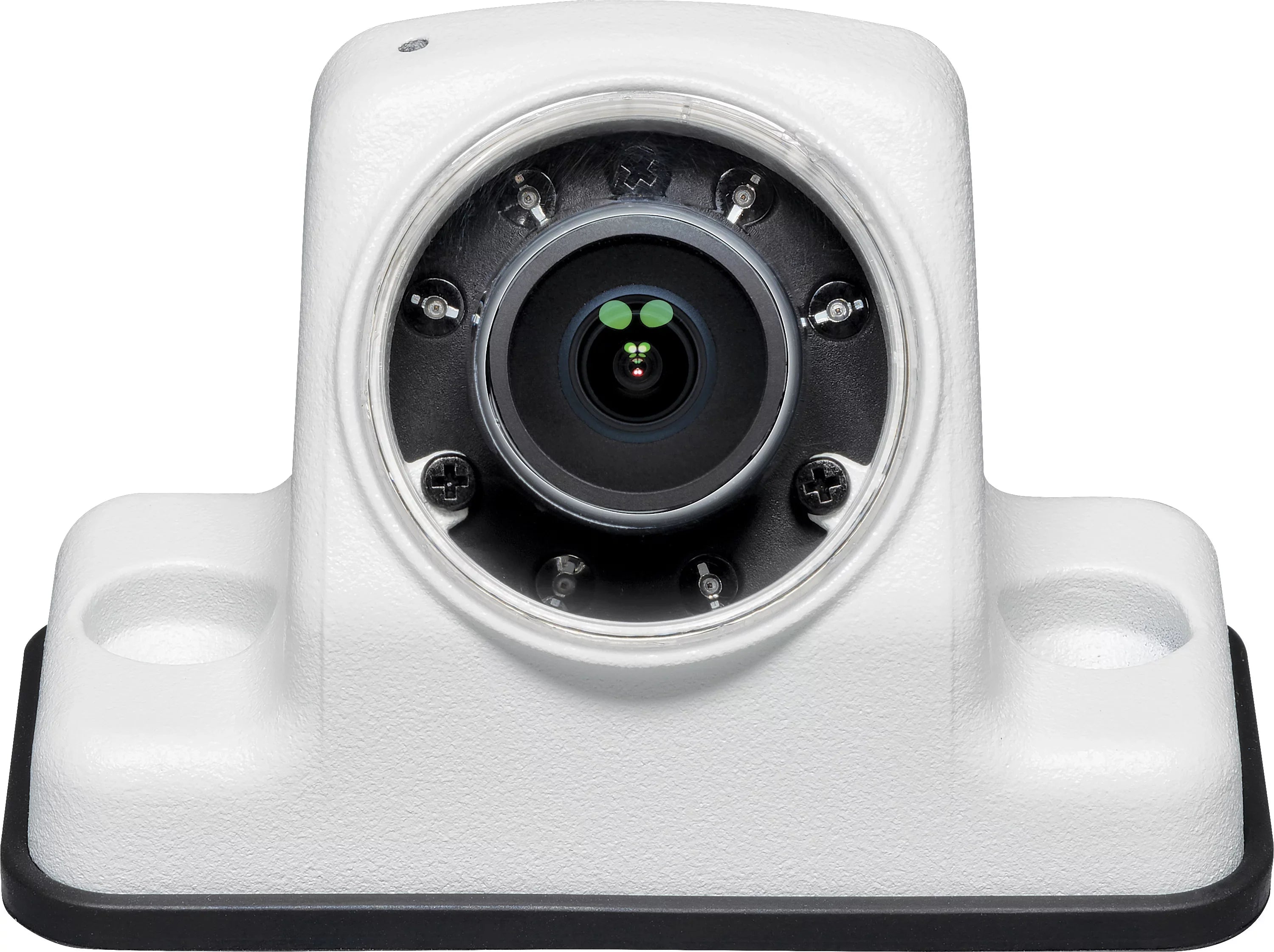 Voyager VCAHD150 Vehicle Sizeurface Mount Heavy Duty AHD Rear Color Camera w/ Night Vision, 160-Degree Viewing Angle, IR LED Low Light Assist, Ivory Impact Resistant Aluminum Housing, IP69K Waterproof