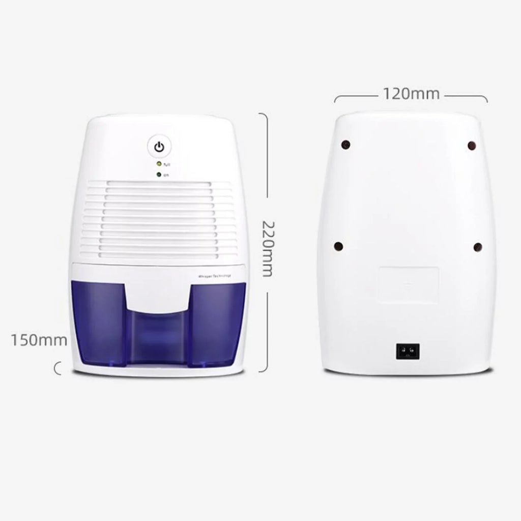 Portable Air Dehumidifier Air Dryer 500ml Quiet USizeB for Bathroom RV Kitchen