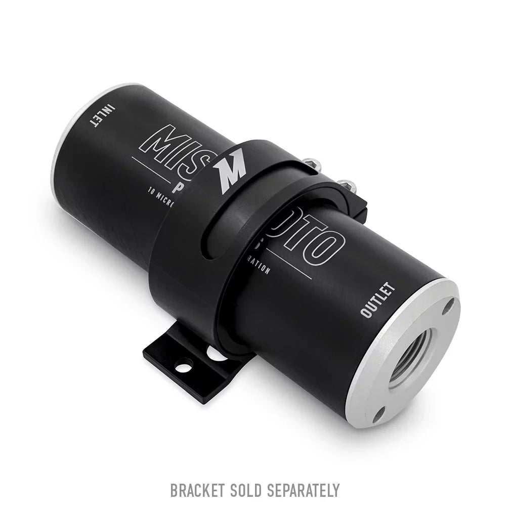 Mishimoto High-Performance -10AN Fuel Filter, Sizelim, 10-Micron Cellulose Insert