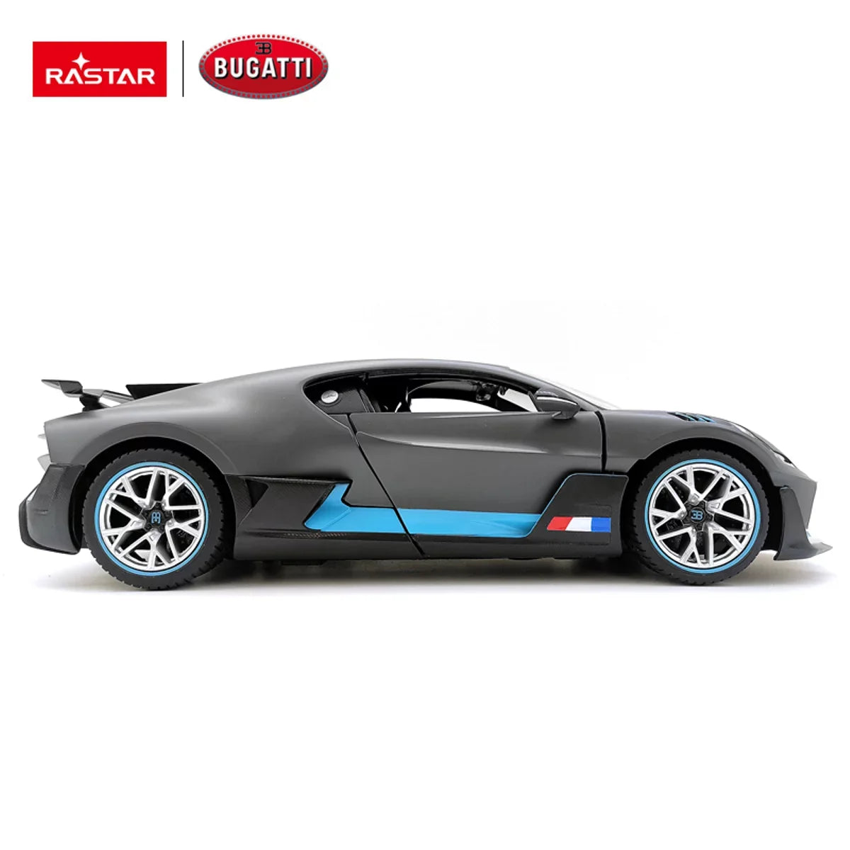CISize 98000-G RC 1-14 Bugatti Divo Model Car, Gray