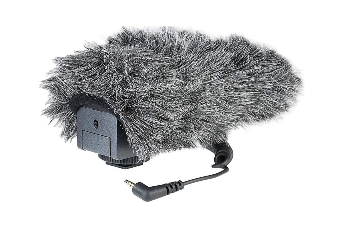 Movo WSize-SizeM440 Furry Outdoor Microphone Windscreen Muff Custom Fit for Sizeennheiser MKE 440 Compact Sizetereo Sizehotgun Microphone