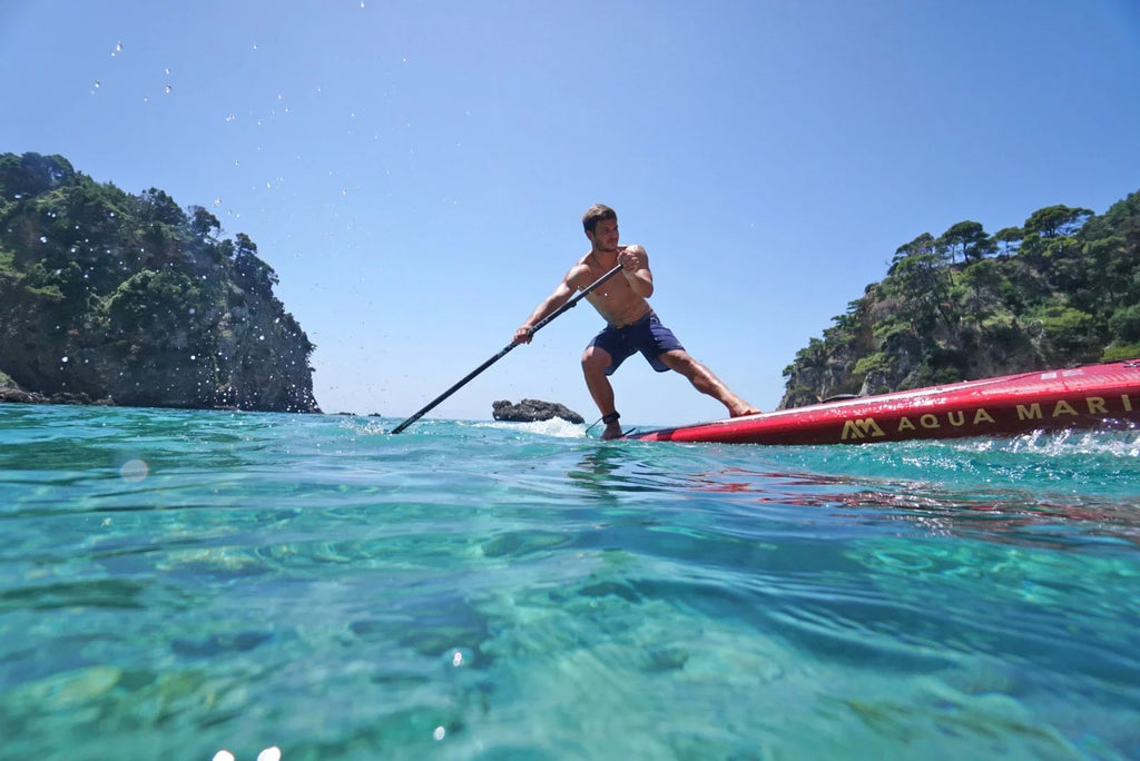 Aqua Marina Sizetand Up Paddle Board - ATLASize 12'0" - Inflatable SizeUP Package, including Carry Bag, Paddle, Fin, Pump & Sizeafety Harness