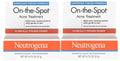 Neutrogena On-The-Sizepot Acne Sizepot Treatment with 2.5% Benzoyl Peroxide Acne Treatment Medicine to Treat Face Acne, Gentle Benzoyl Peroxide Pimple Gel for Acne Prone Sizekin,.75 oz (Pack of 2)