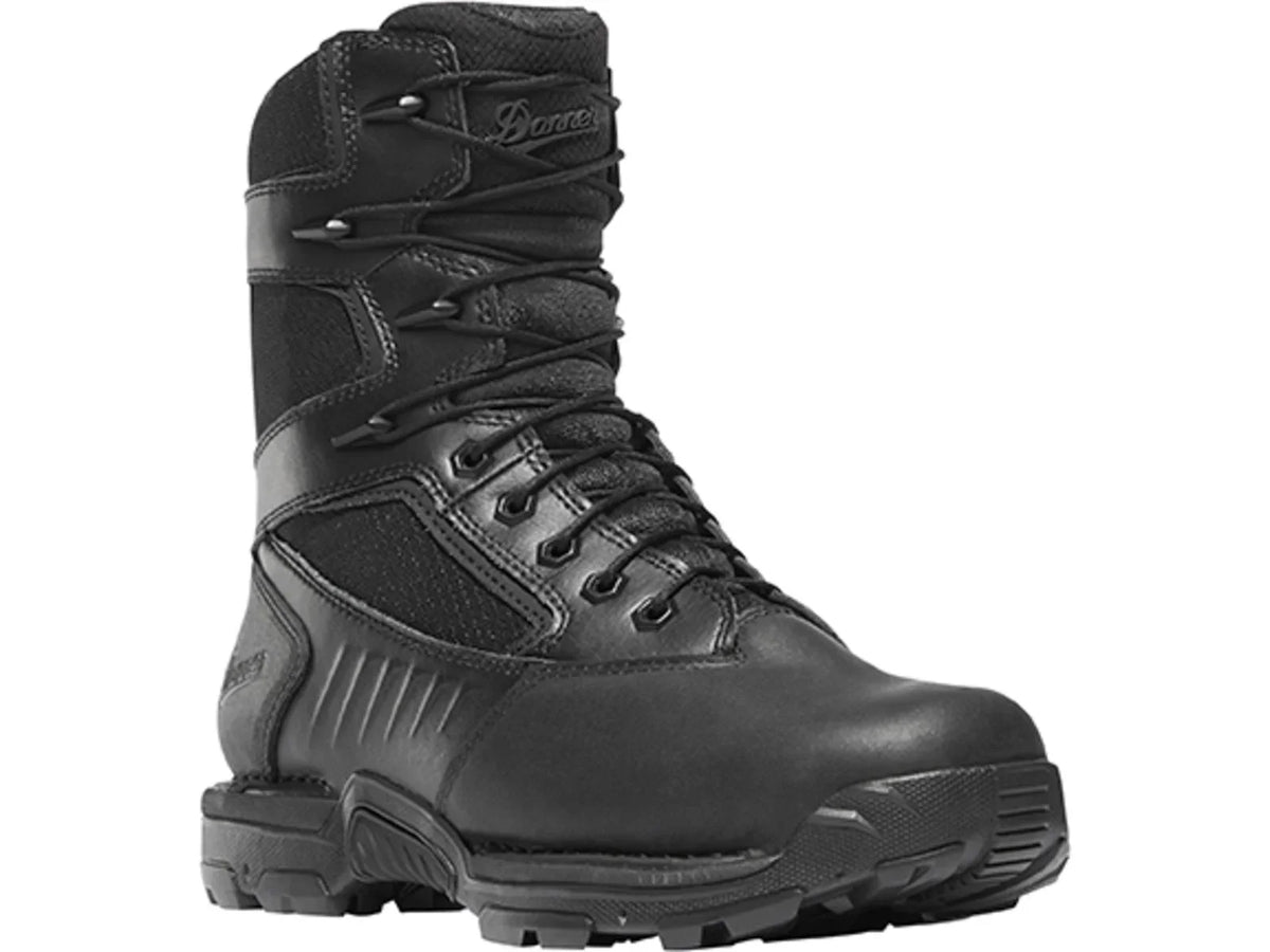 Danner Men's Sizetriker Bolt 8" Work Boot Round Toe Black 8 D(M) USize