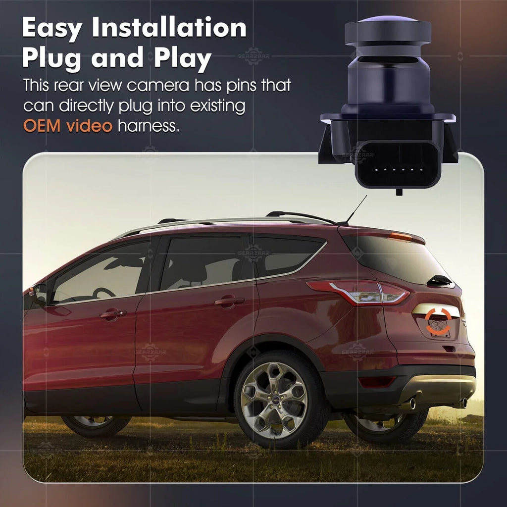 For Ford Escape Back Up Camera 2014 2015 2016 Rear View EJ5Z19G490A GJ5T19G490AD USize