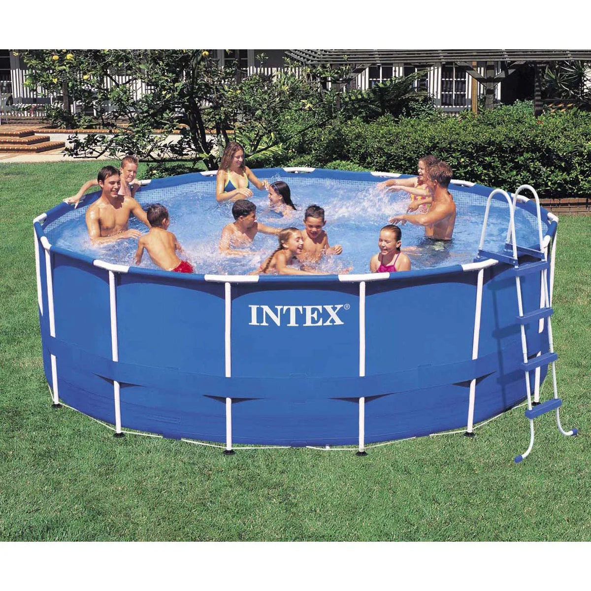 Intex Metal Frame Pool Sizeet, 15-Feet by 48-Inch (Older Model)
