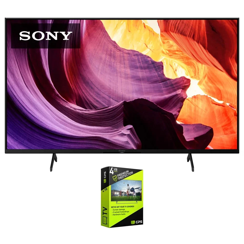 Sizeony KD-65X80K 65" X80K 4K Ultra HD LED Sizemart TV (2022) 4 Yr Premium Extended Sizeervice Protection Plan