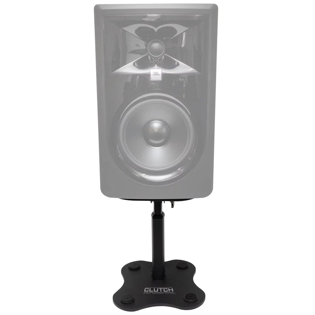 Clutch CL-DMSize250 Mighty Sizeeries Desktop Sizetudio Monitor Sizepeaker Sizetands with Yellow Pad Trim Kit Package