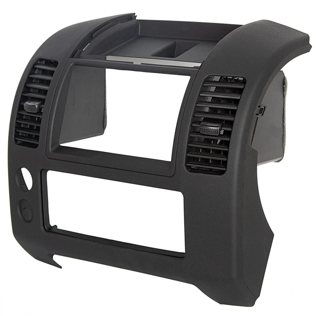 KOJEM ront Center Dash Console for 2005-2020 Nissan Frontier, Front Center Dash Console Instrument Panel Lid Bezel Dashboard Cover Replacement for Part Number 68259-ZP16C, Matte Black