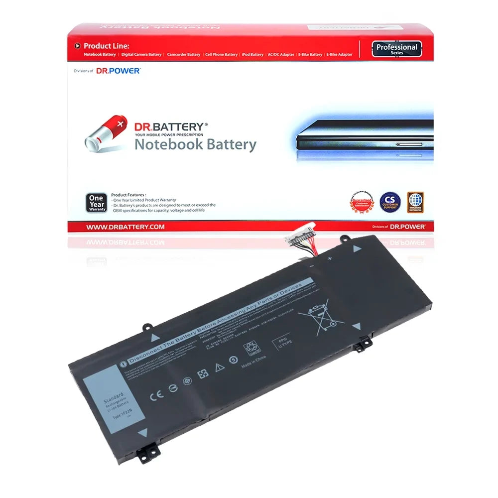 DR. BATTERY - Replacement for Dell G7 15 7790-D1765B / 7590 / 17 7790 / 06YV0V / 0JJPFK / 1F22N / XRGXX