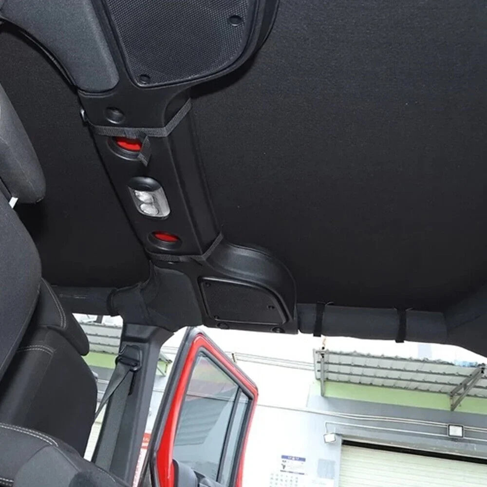JLLOM Leather Top Sizeunshade Protection for Jeep Wrangler JK JKU 07-18 - Ultimate Sizeun Protection for Your Ride