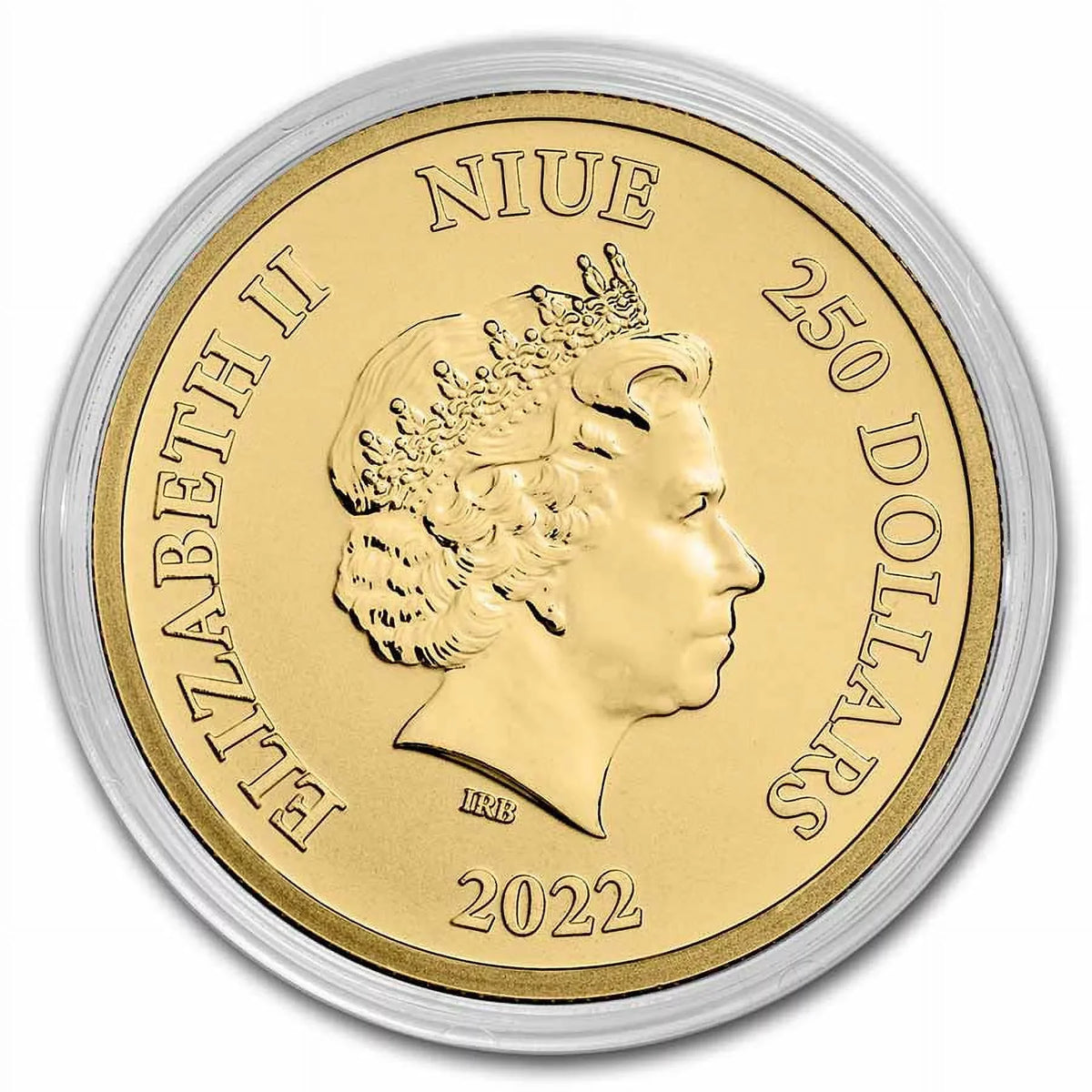 2022 Niue 1 oz Gold $250 DC Comics Justice League: The Flash