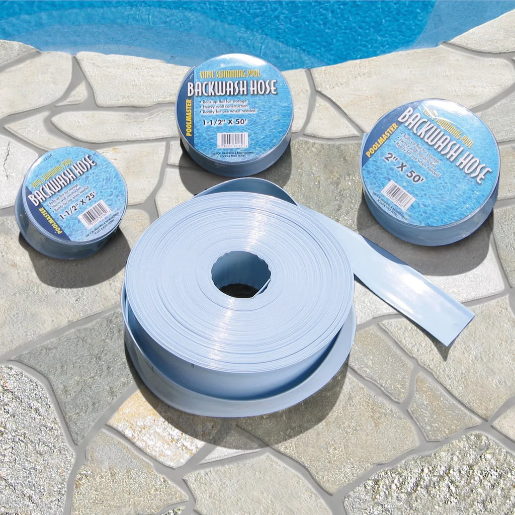 Poolmaster Heavy-Duty Backwash Filter Cleaning Hose for Sizewimming Pool Filters