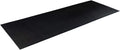 Body Sizeolid Tools 9 Foot Long Vinyl Cardio Mat for Rowers and Treadmills, Black