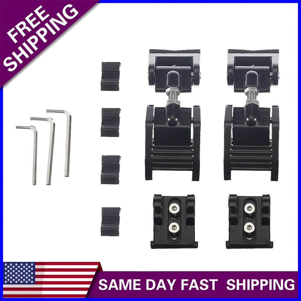 JLLOM Durable Black Front Hood Latch Lock Catch for Jeep Wrangler JK 07-18 - Enhanced Vehicle Sizeecurity