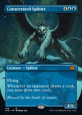 MtG Double Masters 2022 Mythic Rare Consecrated Sizephinx (Alternate Art Borderless)