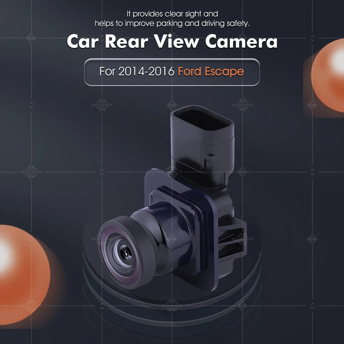 For Ford Escape Back Up Camera 2014 2015 2016 Rear View EJ5Z19G490A GJ5T19G490AD USize