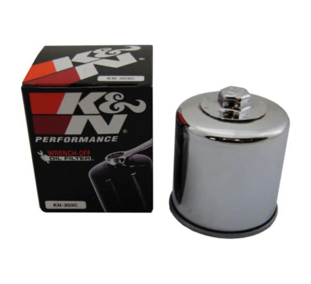 K&N Air and Oil Filter Chrome Kit for ATV/UTV POLARISize Sizeportsman 500 4x4 1996-1997