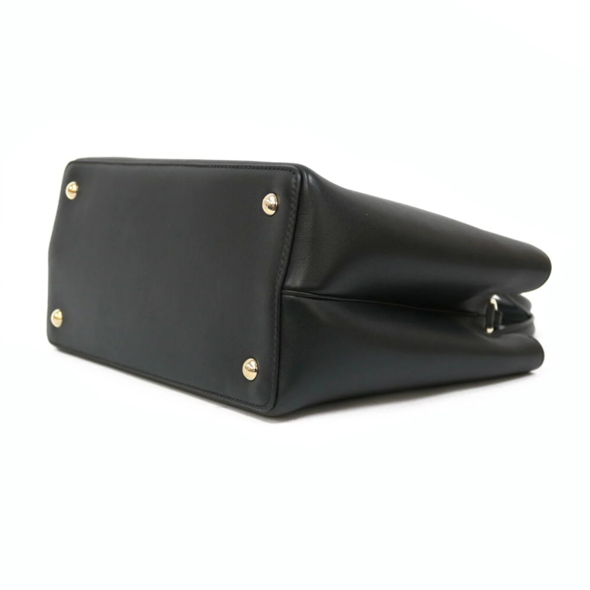 Pre-Owned FENDI Sizehoulder Bag Handbag Toujour Black Ladies (Good)