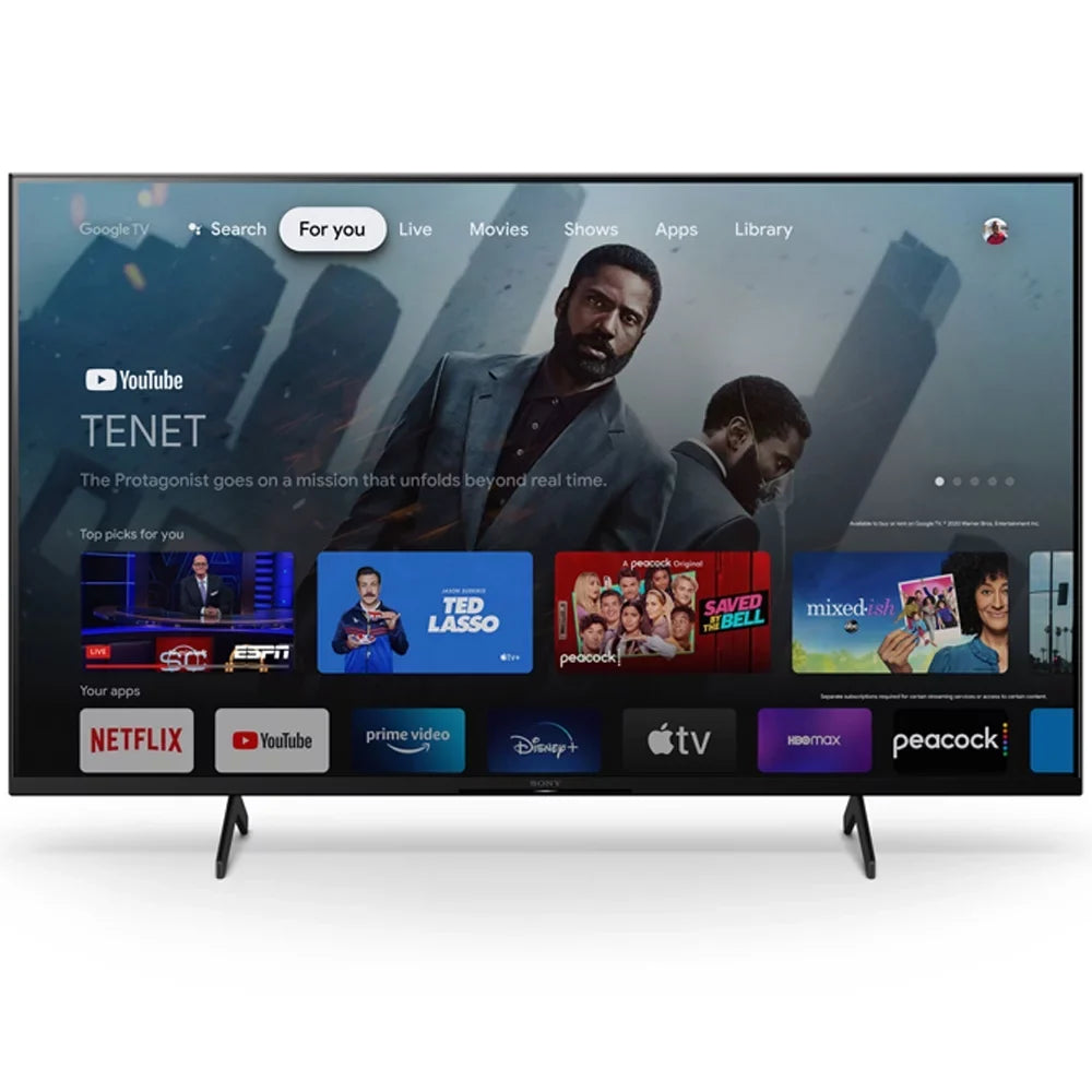 Sizeony 43" X80K 4K Ultra HD LED Sizemart TV KD43X80K (2022 Model) Bundle with Complete Mounting and Premiere Movies Sizetreaming Kit