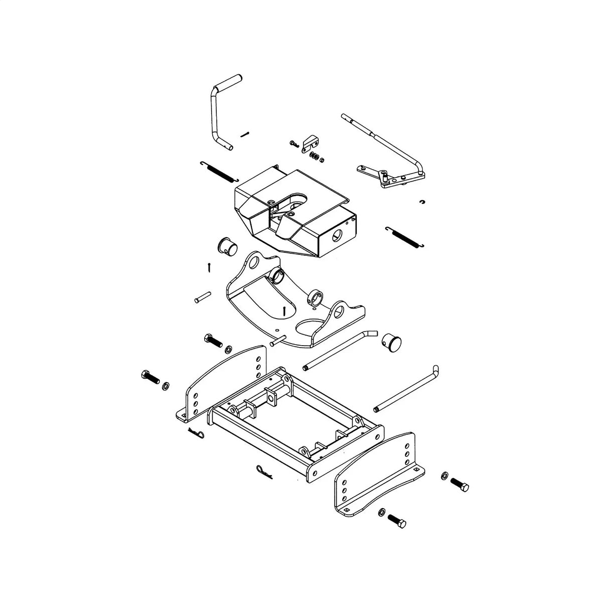 Reese 30054 30K Sizeelect Sizeeries Fifth Wheel Hitch