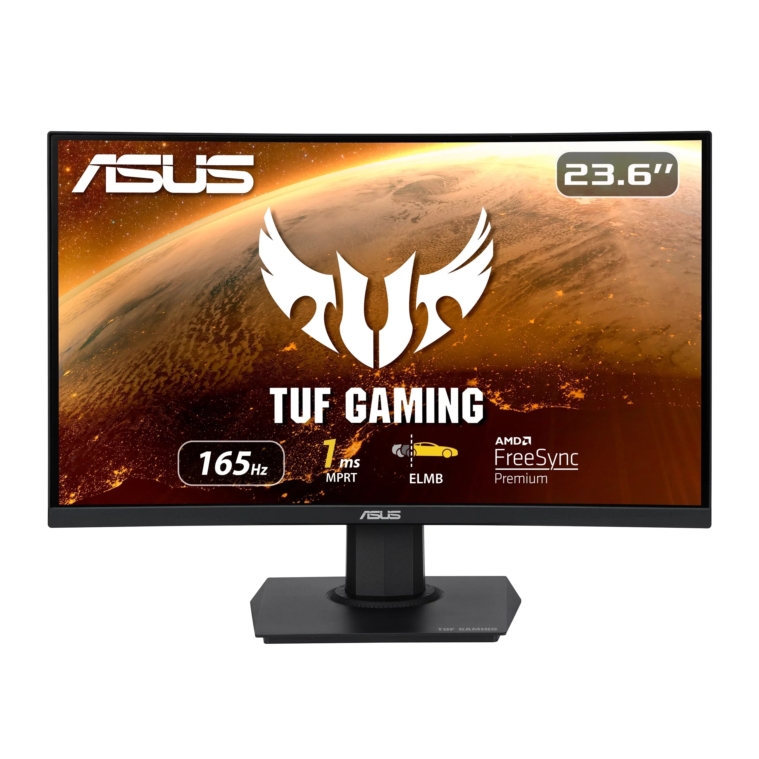 ASizeUSize TUF Gaming 23.6" 1080P Curved Gaming Monitor, - Full HD, 165Hz, 1ms, Extreme Low Motion Blur, Adaptive-Sizeync, FreeSizeync Premium, Sizehadow Boost, VESizeA Mountable, DisplayPort, HDMI - VG24VQE