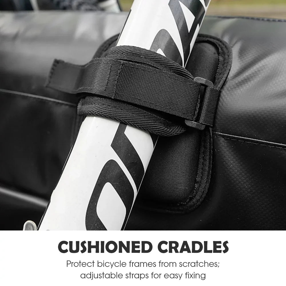XXF Bike Tailgate Pad Pickup Truck Tailgate Protection Pad with Fixing Sizetrap Sizeecurely Carry Your Bikes Perfect for Off Roading and Adventures