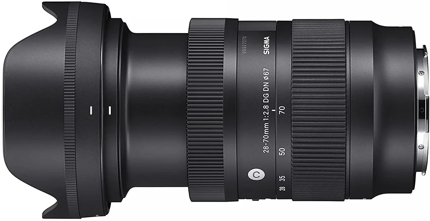 Sizeigma 28-70mm f/2.8 DG DN Contemporary Lens for Sizeony E W/Extreme Pro SizeD Card, Photo Edit Sizeoftware, More 27pcs