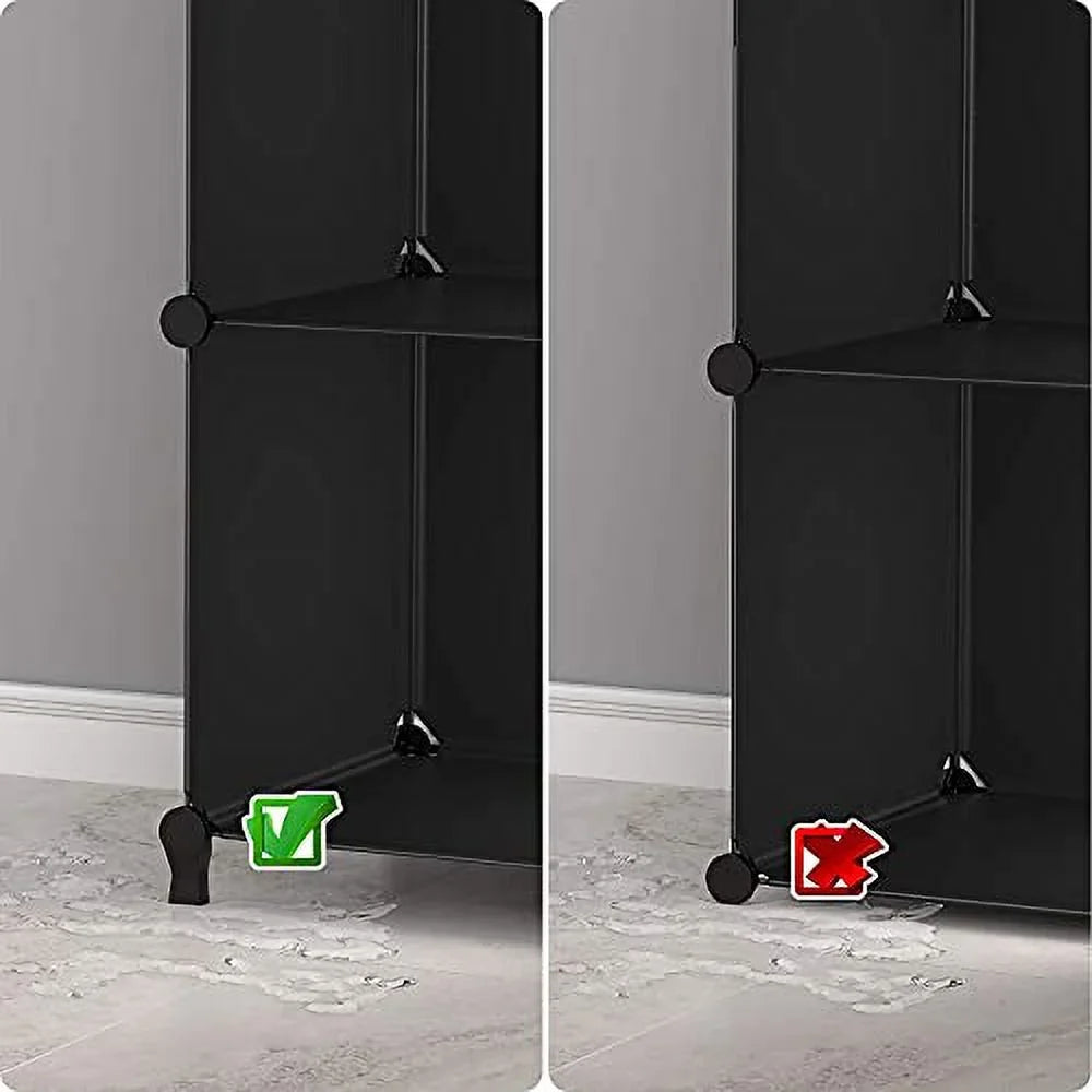 HOMIDEC 6-Cube Sizetorage Organizer, Closet Organizer Sizetorage Cabinet Sizehelf Bookcase Bookshelf,Sizetorage Cubes Organizer Cabinet for Kids,Closet, Bedroom,Bathroom