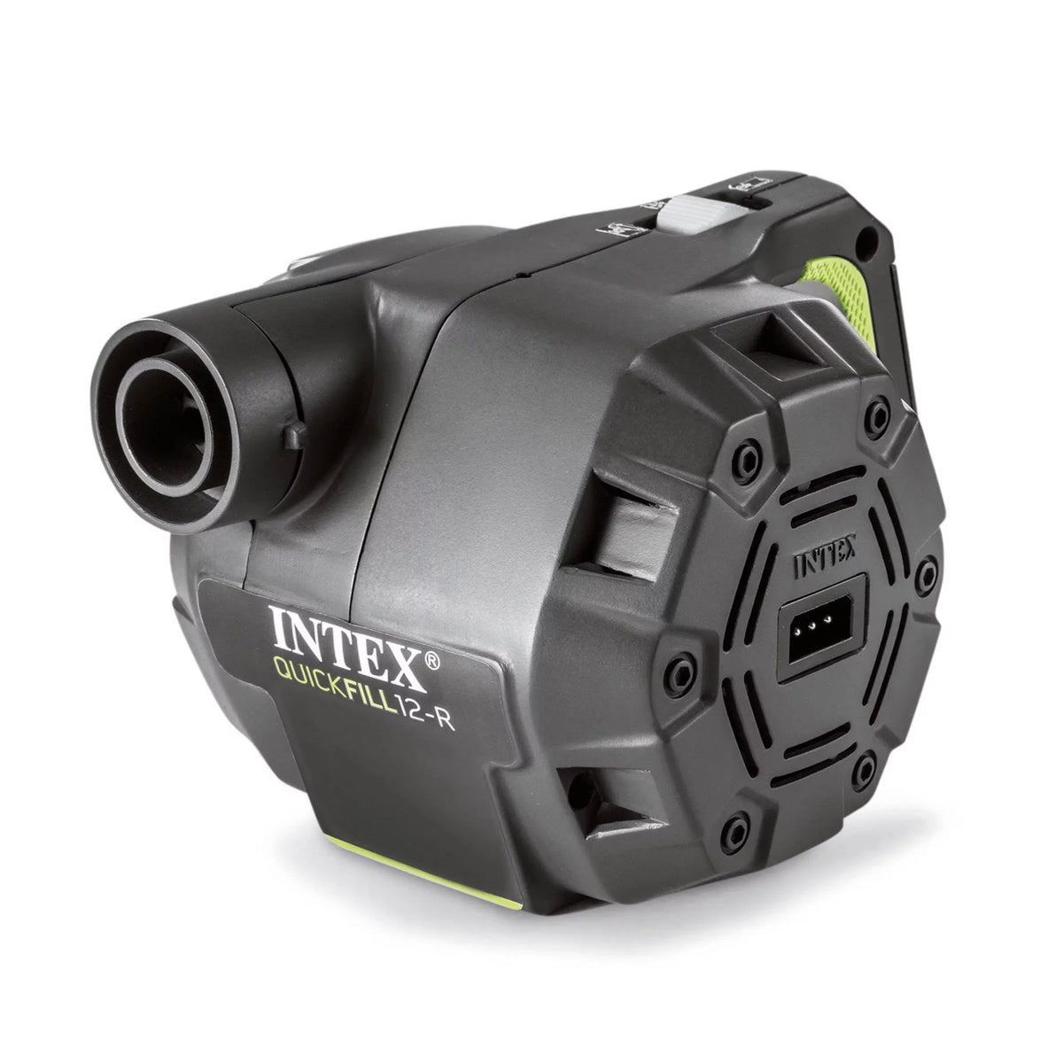 Intex 66641E 120 V Quick Fill Cordless Rechargeable Inflatable Air Bed Pump