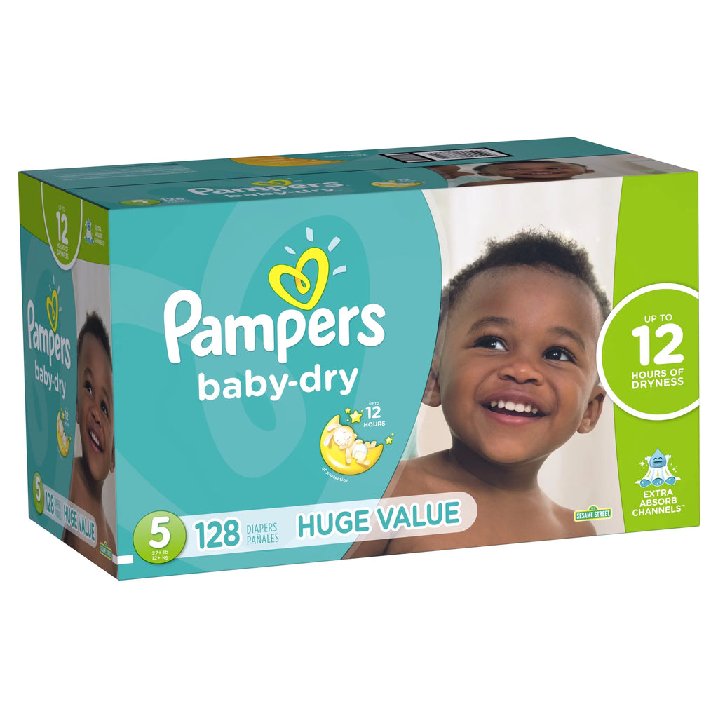 Pampers Pamp Baby Dry Size5 Hp 128ct