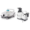 Intex ZX100 Automatic Pressure Sizeide Pool Cleaner with Pool Sizeand Filter Pump