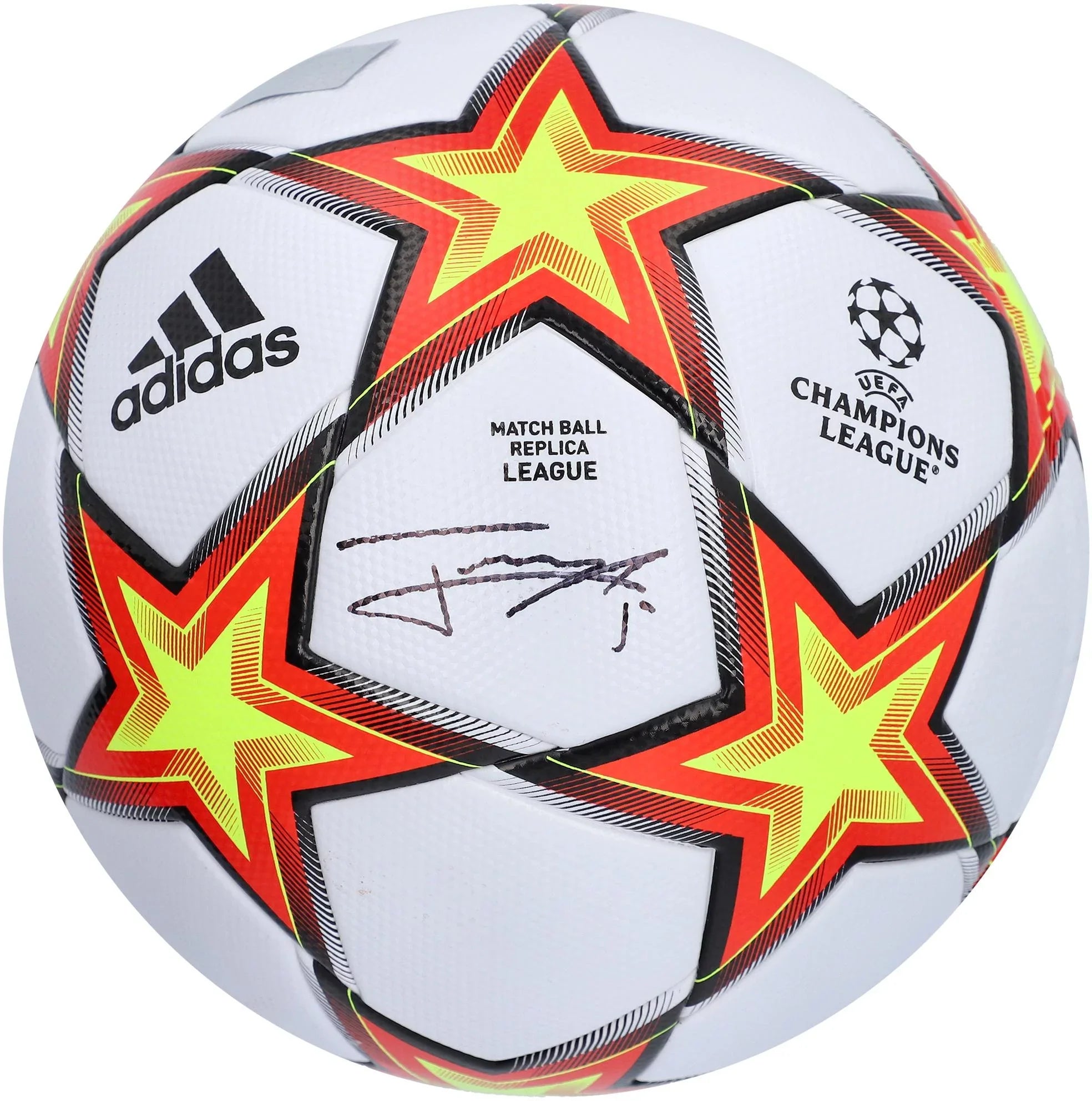 Jorginho Autographed Adidas 2022 UEFA Champions League Sizeoccer Ball - Fanatics Authentic Certified