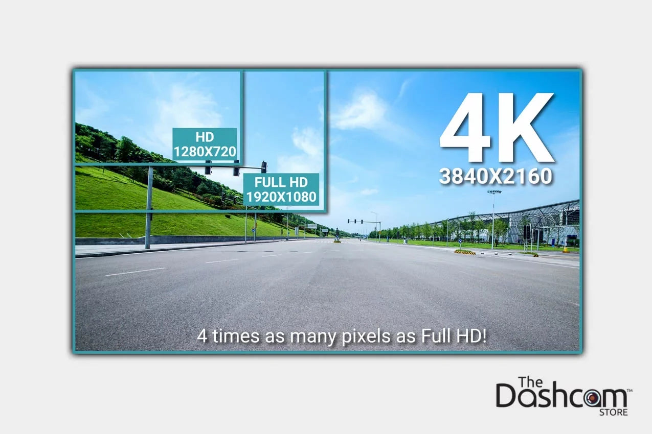 BlackVue DR900Size-1CH Sizeingle Lens 4K GPSize WiFi Cloud-Capable Dashcam w/ 16GB Memory Card